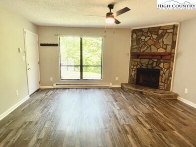 Living room from dining area