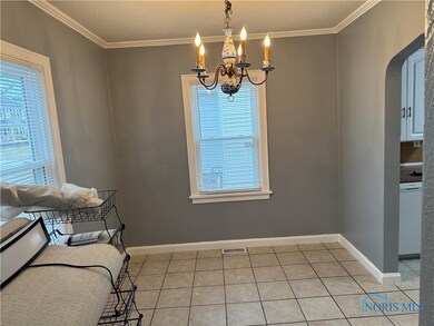 Dining Room with tile flooring