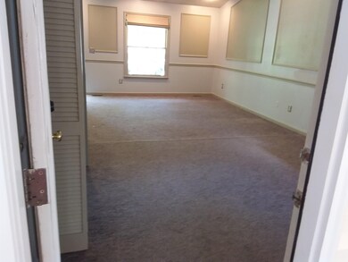 view from kitchen to living room