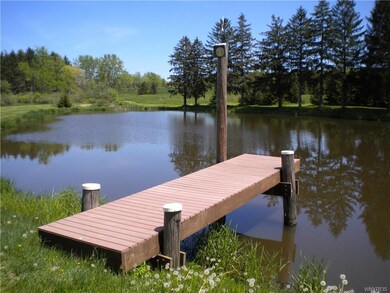 Pond with Dock.