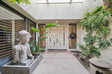 Front courtyard