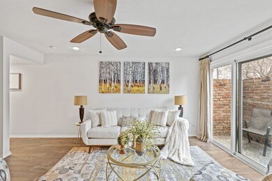 This light and bright spacious living room is the