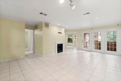 living room.