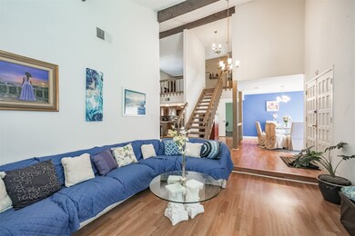Another view of the front family area - which open