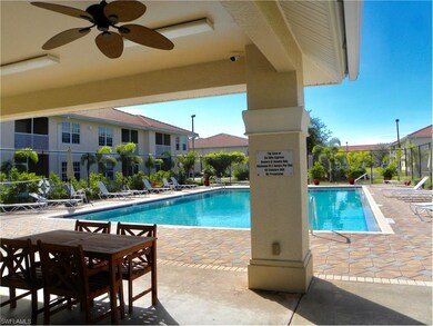 Community Pool with covered patio.