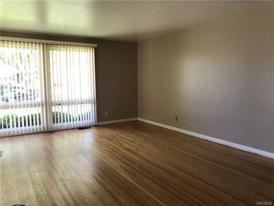 Light & open with original hardwood floors.