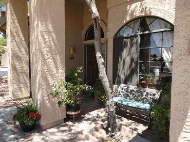 Sittting area front of home
