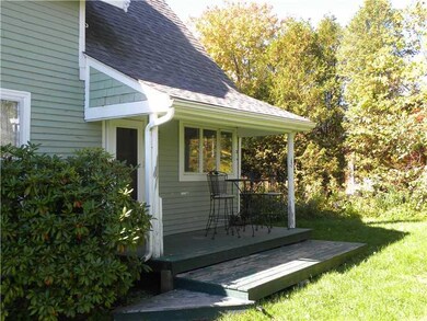 Patio/Deck. Pleasant deck for...