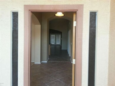 Look from the front door
