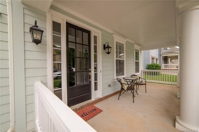Covered front porch