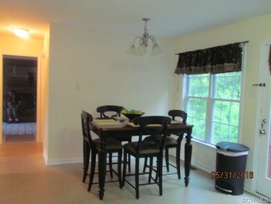 Another view of the eat in kitchen.