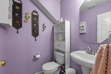 CHARMING Half Bath for guests!