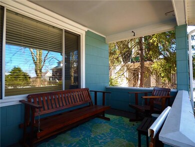welcoming covered front porch ushers guests in com