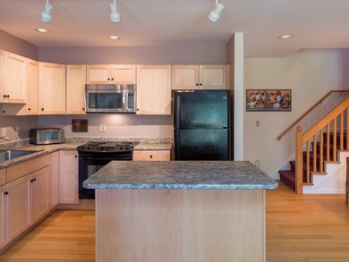 Recently renovated kitchen has...