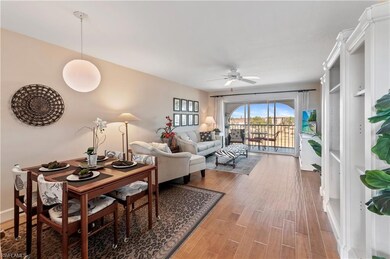 Dining room and living room, wood floors.