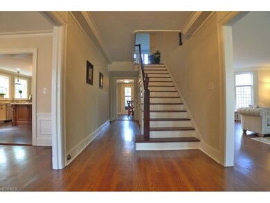 The most splendid foyer sets the tone for the rest