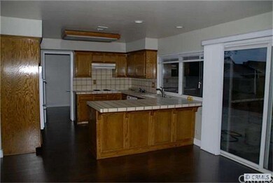 upgraded kitchen with wood floor