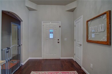 Entry way is large and baby gates are temporary, n