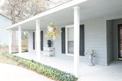 Large front porch