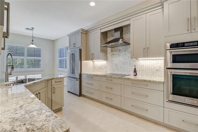 This custom kitchen was recently designed with top