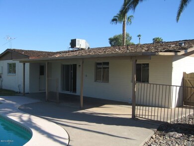 Back yard patio