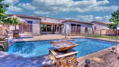 Pool and Backyard