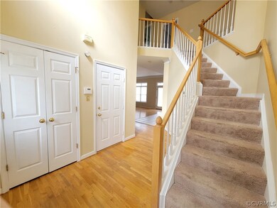 2-story Foyer with cascade stairway