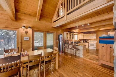 Open to the kitchen
