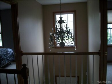 Foyer Two story foyer with chandelier