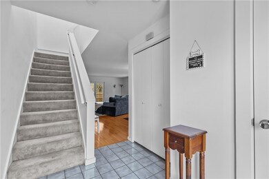 stairs to second level
