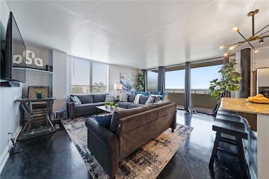 A large open space with views from everywhere!