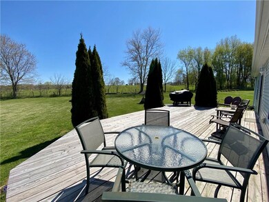 Enjoy your morning coffee while watching the sunrise every morning on your enormous deck!