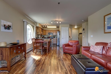 Living Room Opens to Kitchen