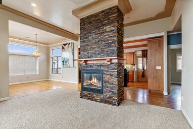 Looking towards dining area