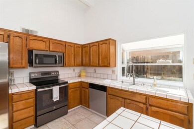 Sunny, light filled, open kitchen (Stainless Steel