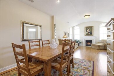 Laminate Wood Floors in Dining-Living Areas
