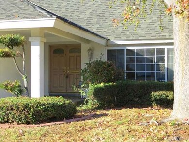 Covered Front Porch with Double Door Entry