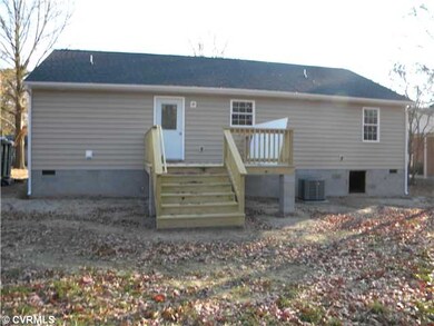 Exterior Back - Large Rear Yard.  Bring the pets.