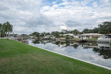 Canal view looking north from the back yard.