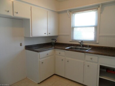 Freshly painted kitchen