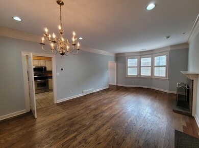 This view shows the dining area, with the swinging