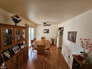 From the Living Room into the Dining area.