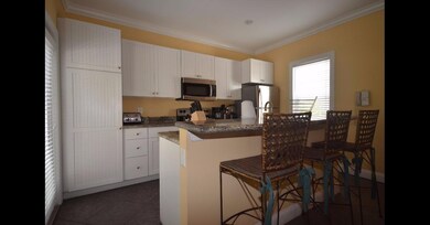 Lots of natural light in the kitchen