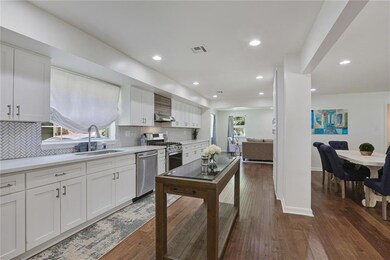 Galley Gourmet Kitchen, complete with ample storag