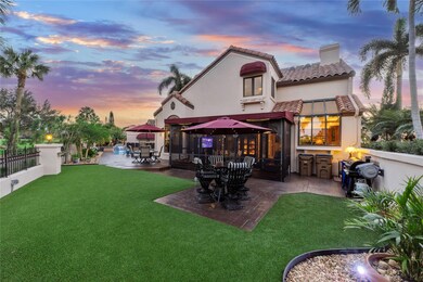Huge yard for parties.