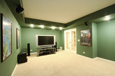 Surround Sound Theater Room with Eloquent French D
