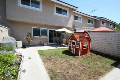 Nice sized private backyard
