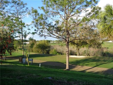 Rear view of golf course