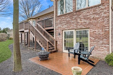 Finished basement walks out to lovely patio!
