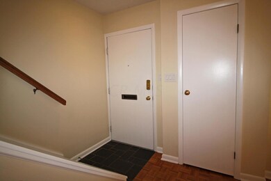 Foyer, slate tile floor